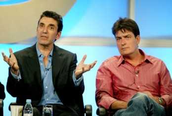 Chuck Lorrre y Charlie Sheen